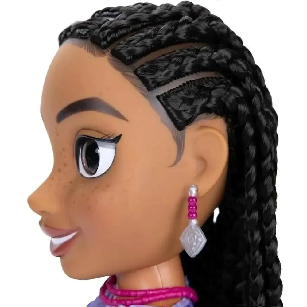 Disney Princess Asha Doll 14-inch Sings & Talks Wish Movie + Star & Valentino